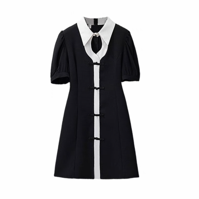 NIGO Black Short Sleeved Dress #nigo21336