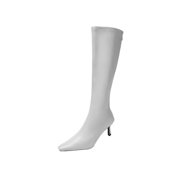 NIGO High Heeled Pointed Toe Straight Women's Boots Shoes #nigo21145