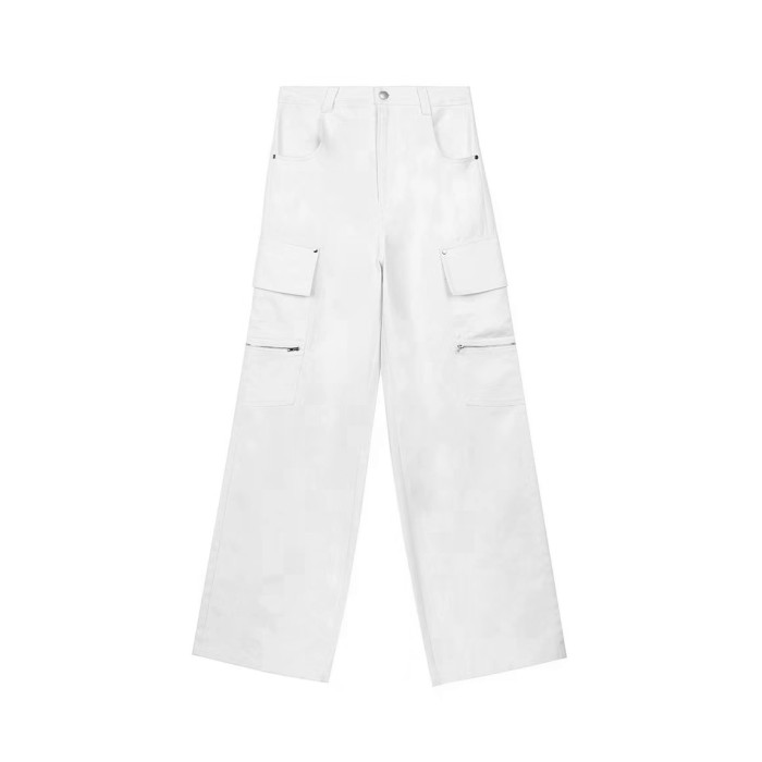 NIGO White Canvas Jacket Pants Set Suit #nigo21149