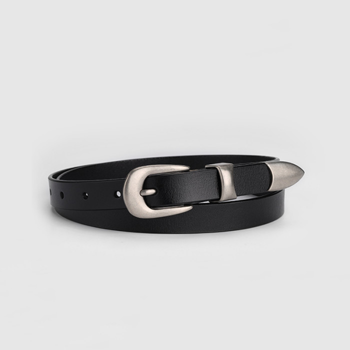 NIGO Leather Metal Buckle Belt #nigo94958
