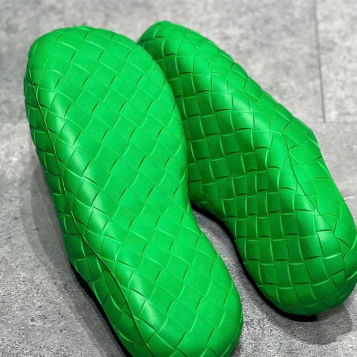 NIGO Green Woven Slippers Shoes #nigo6219