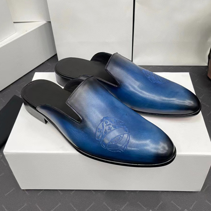 NIGO Men's Leather Slippers Shoes #nigo6193