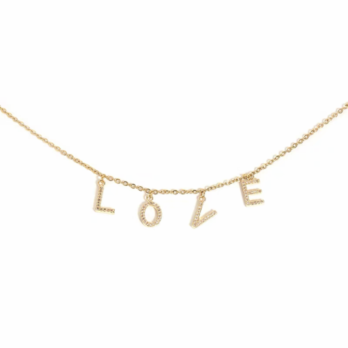 NIGO Gold Letter Necklace #nigo21412