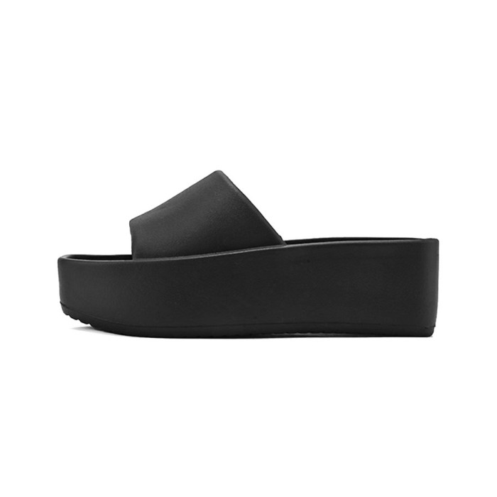 NIGO Women's Slope Heel Thick Bottom Slippers Shoes #nigo21265