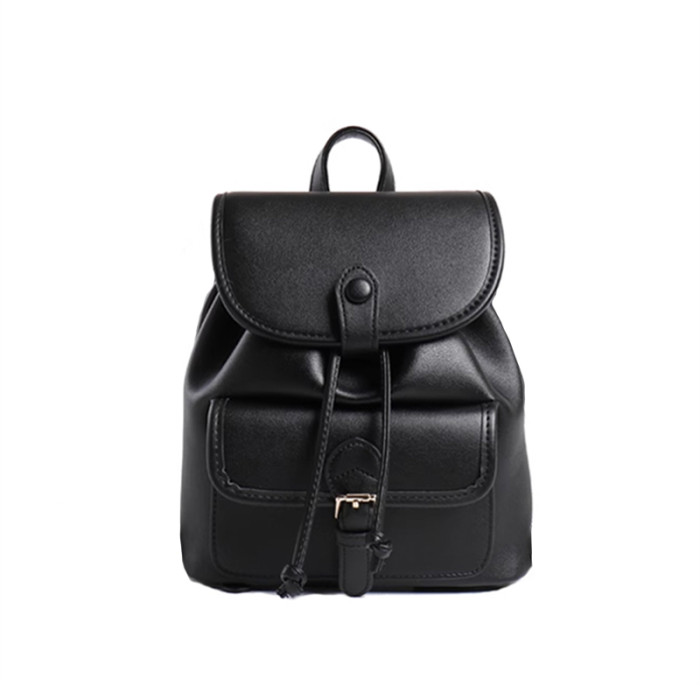 NIGO Black Grained Leather Shoulder Bag #nigo21371