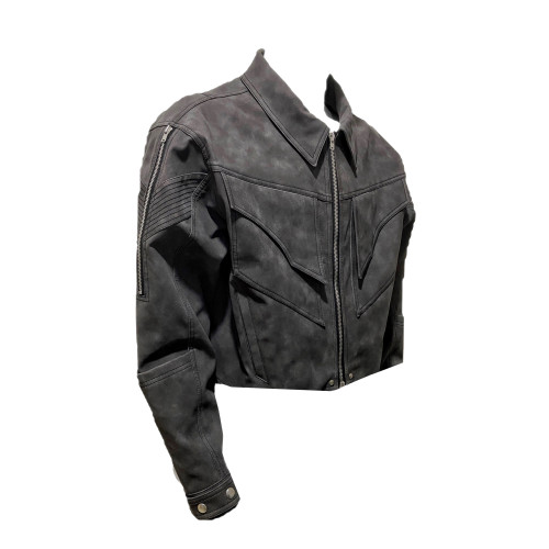 NIGO Zippered Autumn/winter Leather Jacket #nigo29148