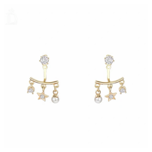 NIGO Gold Accessory Earrings #nigo21399