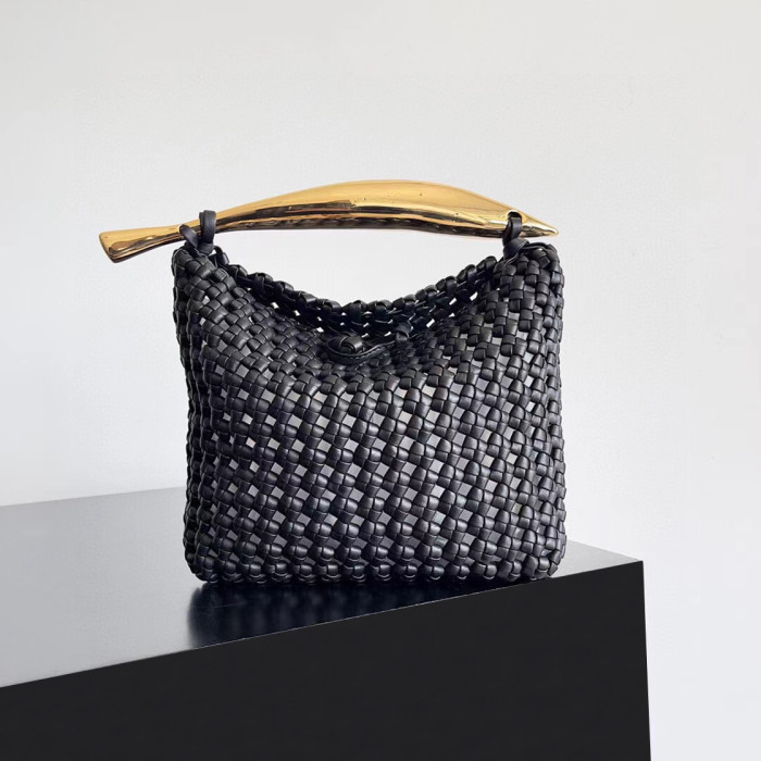 NIGO Leather Woven Handbag Ngvp #nigo6183