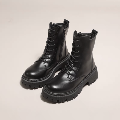 NIGO Multi Color Mid Length Lace Up Martin Boots #nigo21464