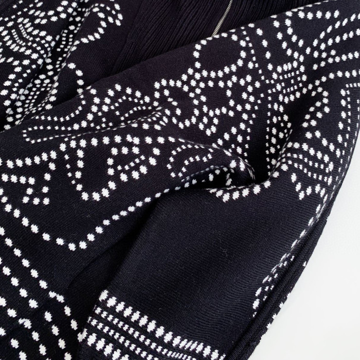 NIGO Zipper Print Long Sleeve Cardigan Ngvp #nigo6255
