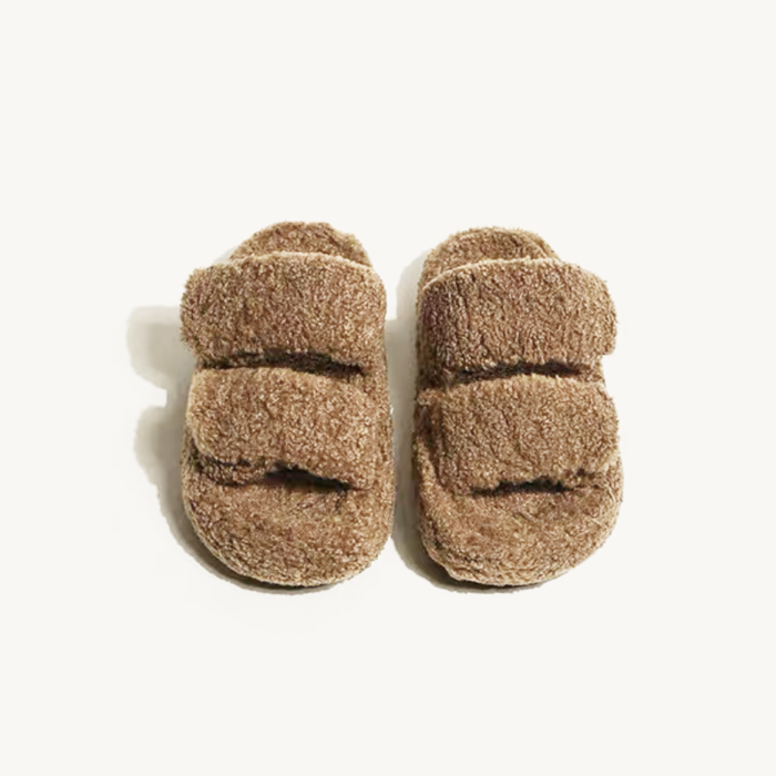 NIGO Plush Flat Bottomed Slippers #nigo21443
