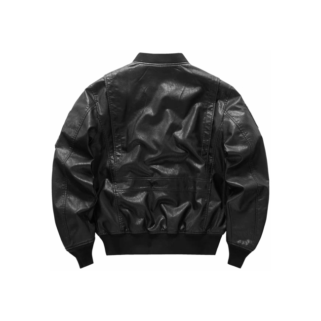 NIGO Long Sleeved Leather Jacket #nigo95120
