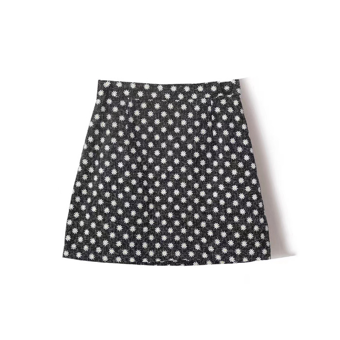 NIGO Drawstring Stretch Corset Waist Skirt Set #nigo21483