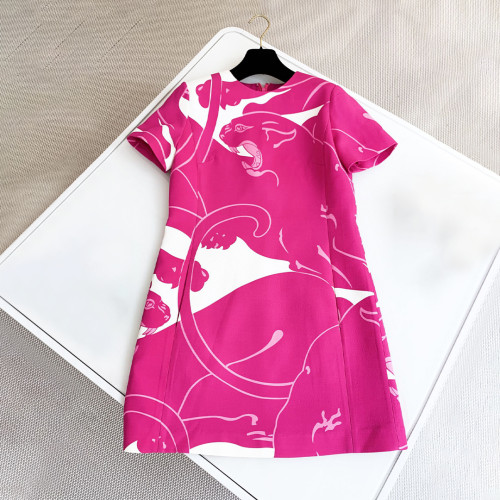 NIGO Pink Printed Short Sleeve Dress Ngvp #nigo6269