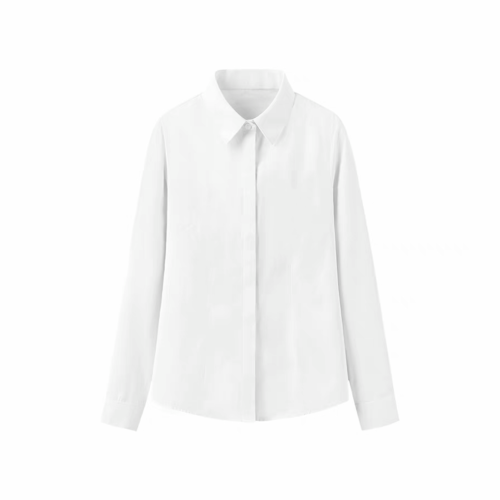 NIGO White Long Sleeved Buttoned Shirt #nigo21492