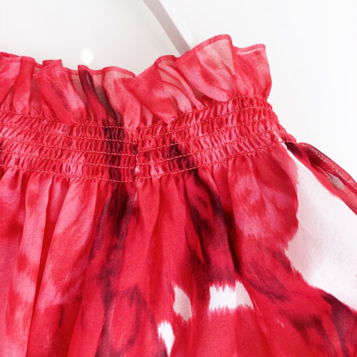 NIGO Red Long Sleeve Floral Top Shorts Ngvp #nigo6285