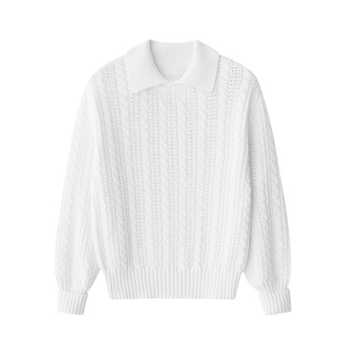 NIGO White Lapel Sweater Pullover #nigo95139