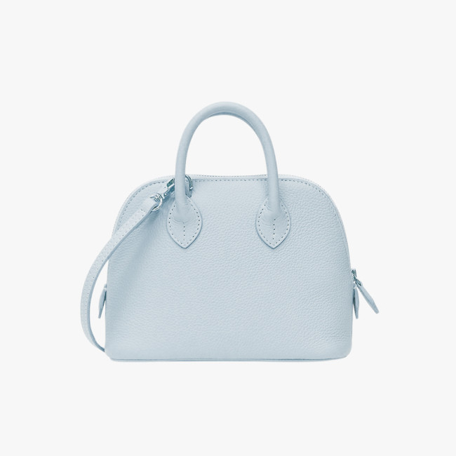 NIGO Blue Leather Printed Carrying Bag #nigo21578