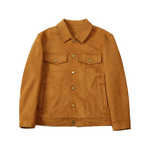 NIGO Suede Lapel Button Jacket Coat #nigo95154