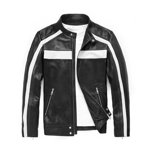NIGO Biker Leather Zip Jacket #nigo95177