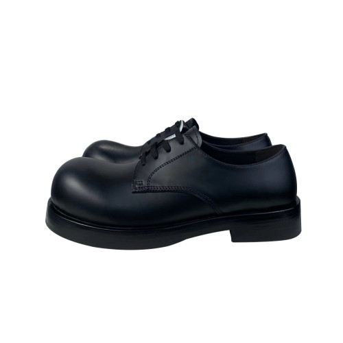 NIGO Black Low Top Leather Shoes Ngvp #nigo6298