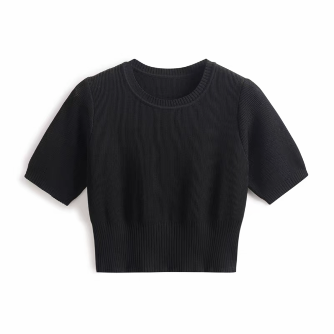 NIGO Knitted slim fitting short sleeved T-shirt #nigo21612