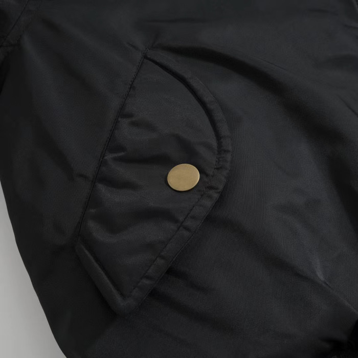 NIGO Black Short Cotton Jacket Coat Ngvp #nigo6295