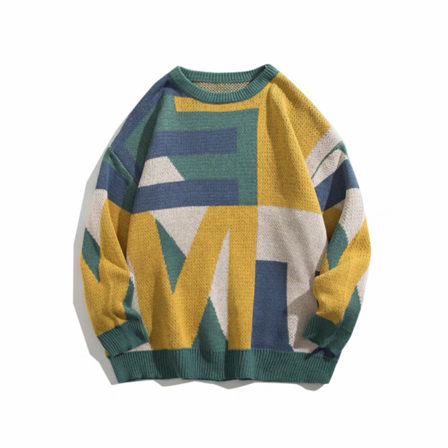 NIGO Cartoon Pattern Knitted Sweater #nigo95164