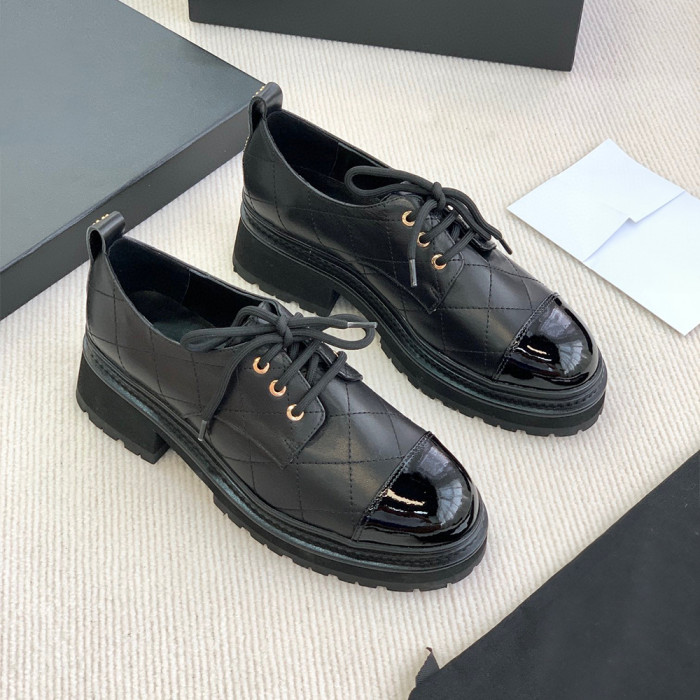 NIGO Autumn And Winter Thick Soled Leather Shoes Ngvp #nigo6346