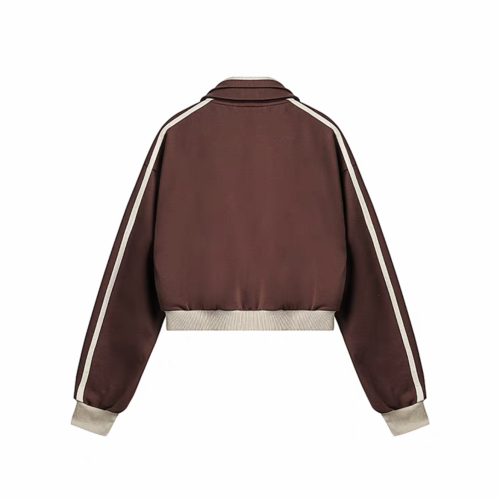 NIGO Coffee Colored Long Sleeved Sports Casual Jacket #nigo21633