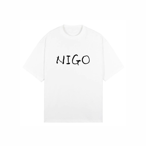 NIGO Cotton Printed Letter Short Sleeved T-shirt #nigo21629