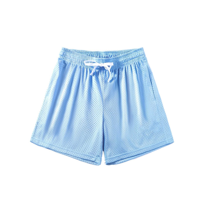 NIGO Mesh Long Sleeve T-Shirt Lace-Up Athletic Shorts Set Suit #nigo96114