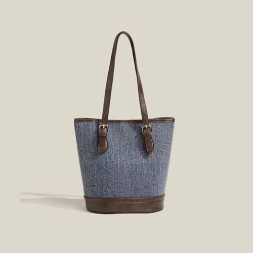 NIGO Canvas Shoulder Tote Bucket Bag #nigo96128