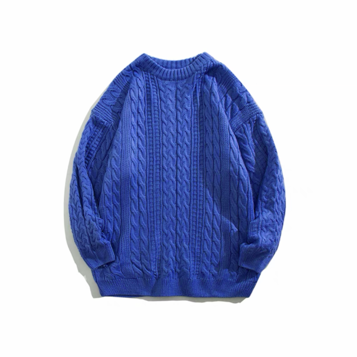 NIGO Cotton Crew Neck Long Sleeve Pullover Sweater #nigo96129