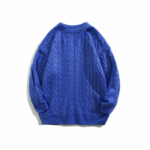 NIGO Cotton Crew Neck Long Sleeve Pullover Sweater #nigo96129
