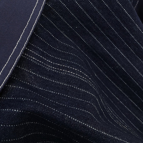 NIGO Striped Casual Denim Jacket Ngvp #nigo6363