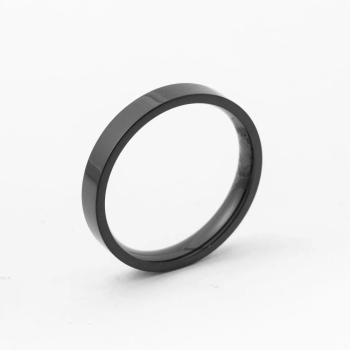 Frosted Black Ring #nigo96214