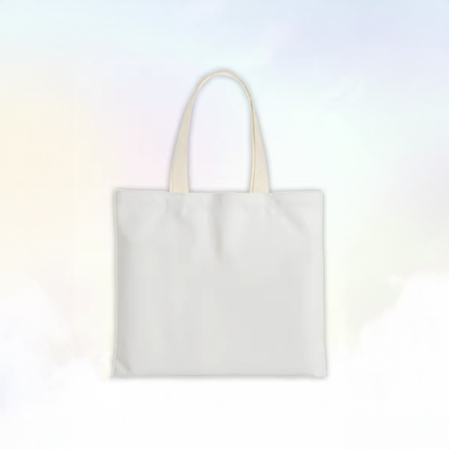 White Canvas Exquisite Portable Bag #nigo21658