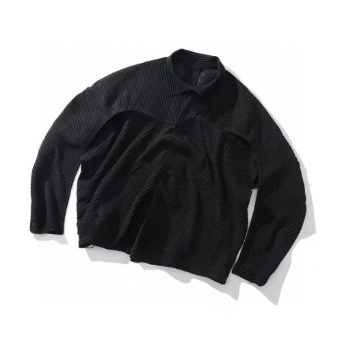 NIGO High Collar Pleated Shirt Jacket Ngvp #nigo6389