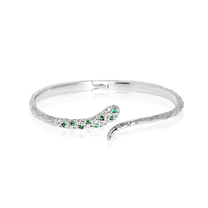 Snake Bracelet With Diamonds #nigo96267