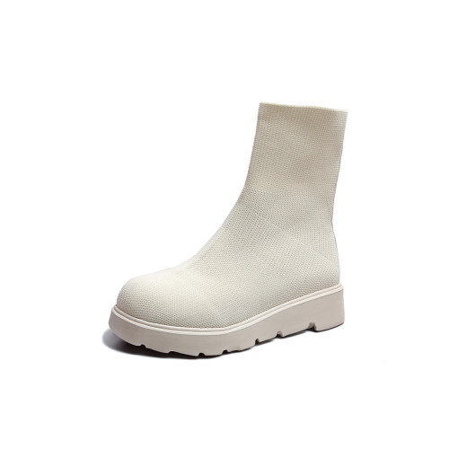 Knitted Stretch Sock Boots Shoes #nigo96294