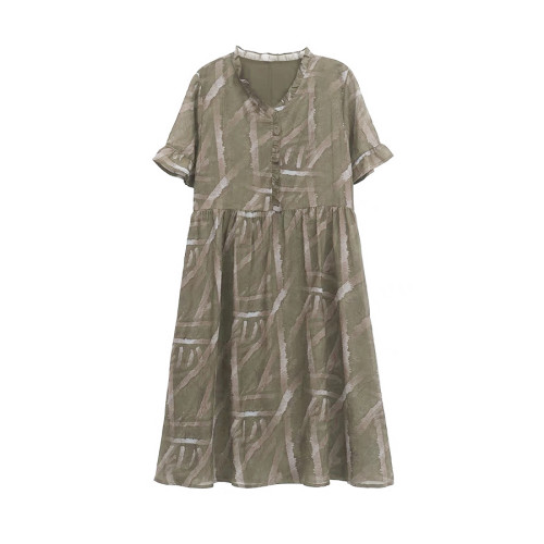 Women's Button Down Dress Skirt #nigo96278