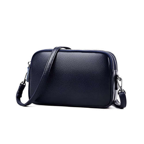 Leather Wide Shoulder Strap Crossbody Messenger Bag #nigo21723