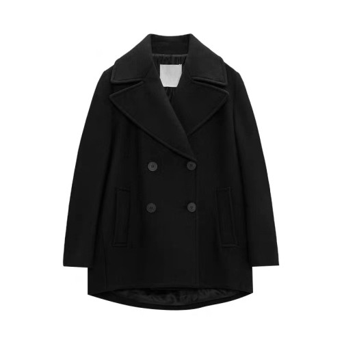 Winter Thick Lapel Double Breasted Cotton Jacket #nigo96298