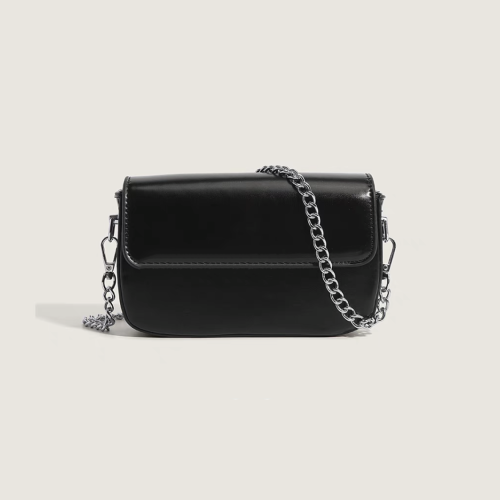Leather Printed Chain Shoulder Bag #nigo21727
