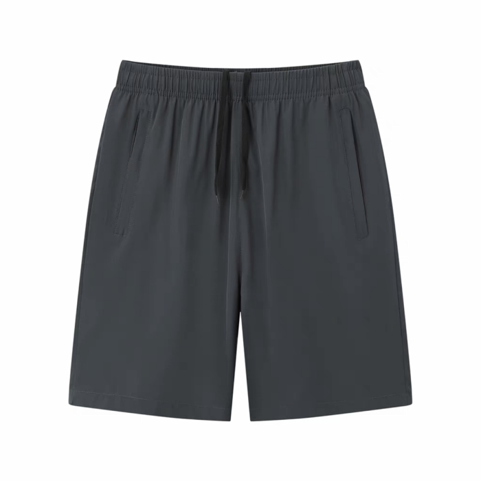 Grey Casual Printed Shorts #nigo21744