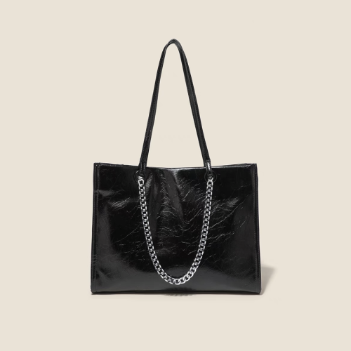 Leather Chain Tote Bag #nigo21798