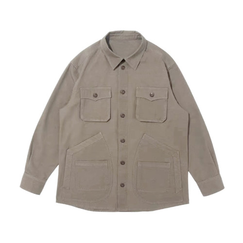 Embroidered Single Breasted Long Sleeve Jacket #nigo96444