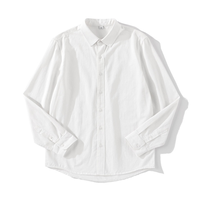 Pure White Long Sleeve Shirt #nigo96447