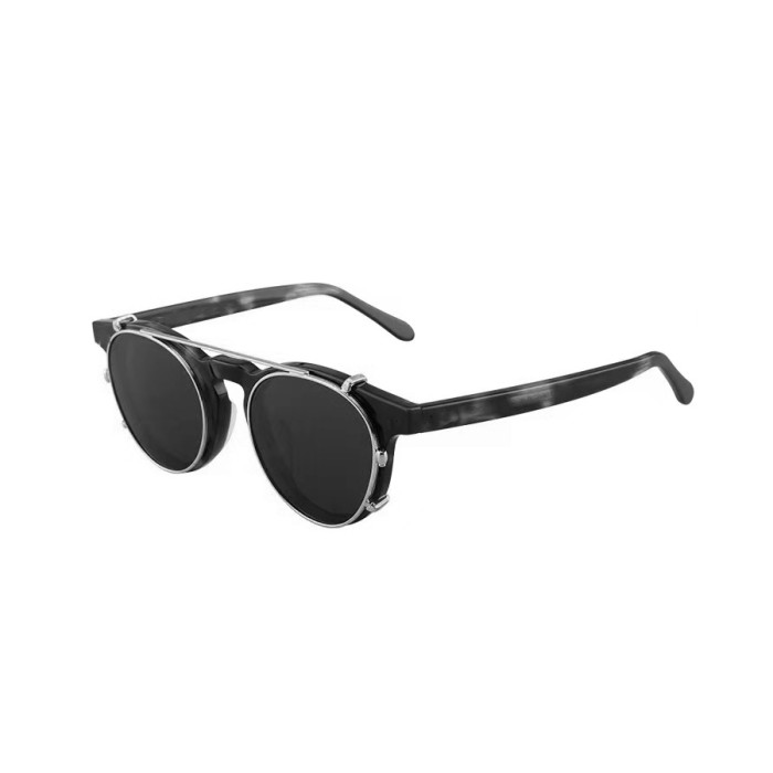 Clip On Double Layer Sunglasses Glasses #nigo96451